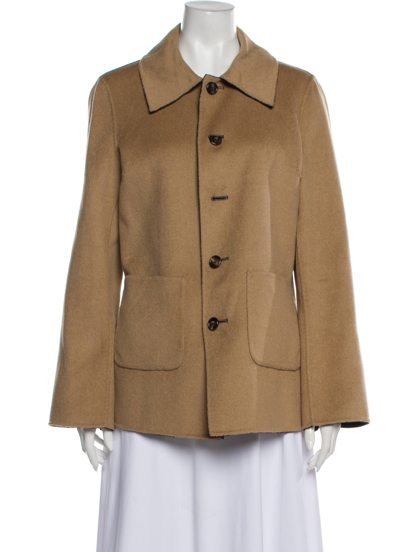 St. John Coat Neutrals Coats, Clothing STJ99093 The RealReal