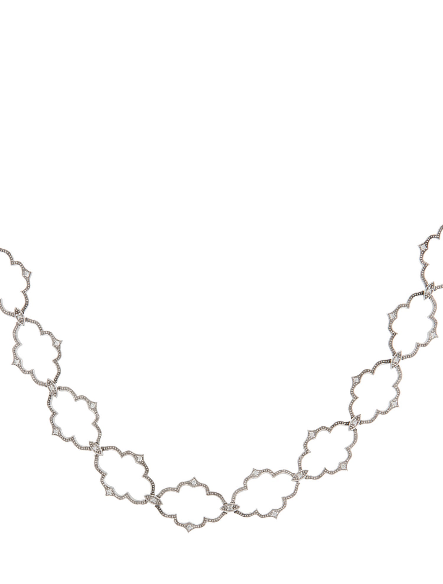 Stone Paris 18K Diamond Moon River Necklace