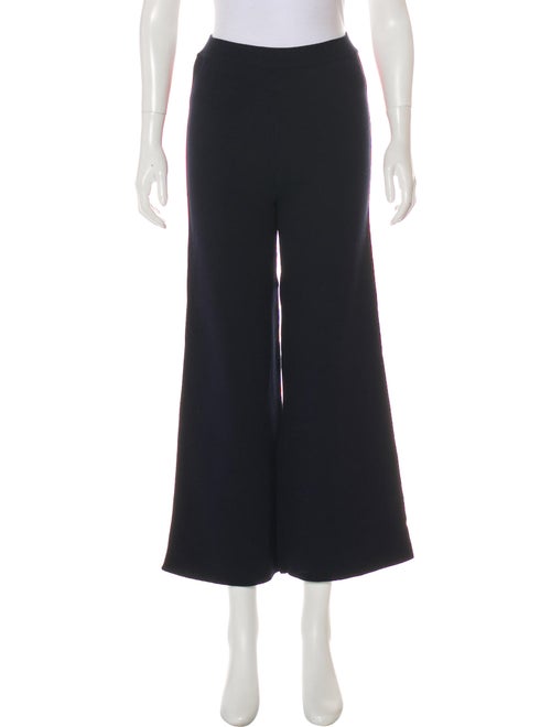 Stella McCartney High-Rise Knit Pants Navy