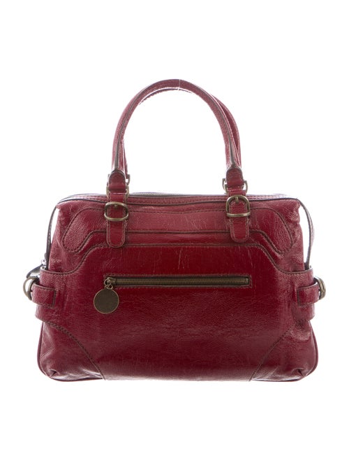 Stella McCartney Vegan Patent Leather Handle Bag b