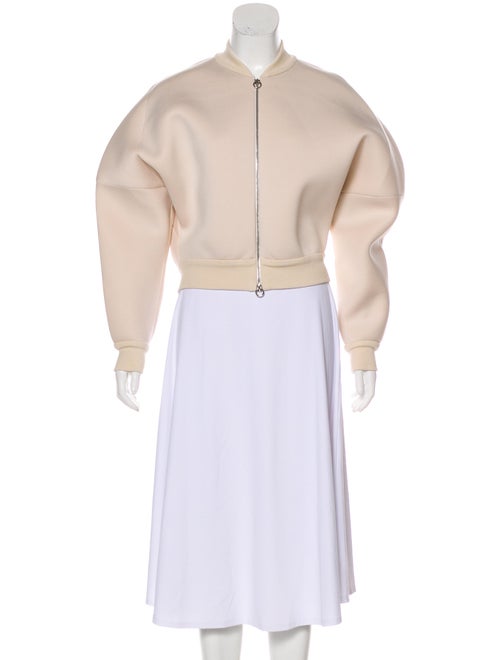 Stella McCartney Dolman Neoprene Jacket Champagne