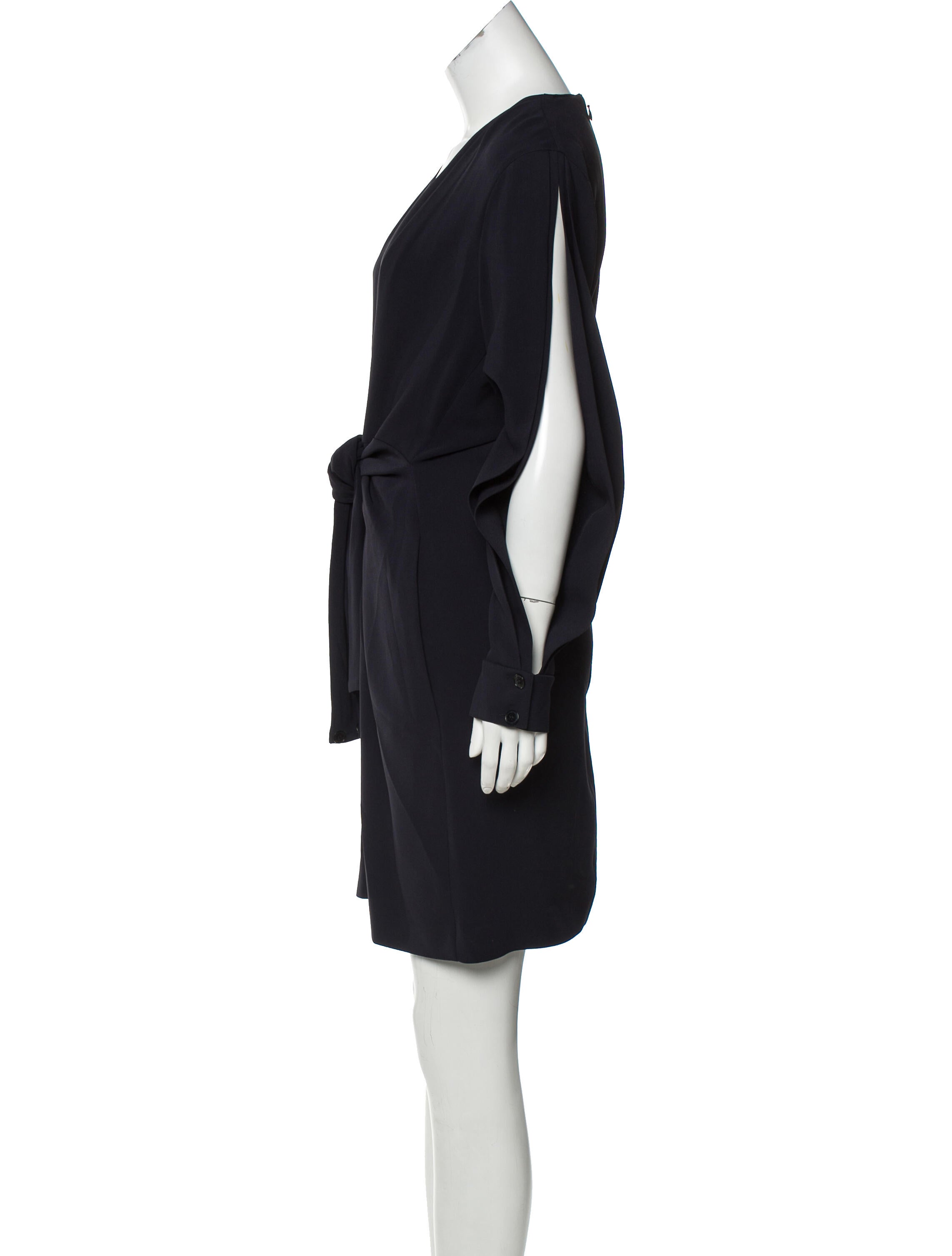 Stella McCartney Long Sleeve Knee-Length Dress