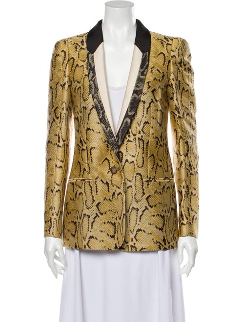 Stella McCartney Animal Print Blazer