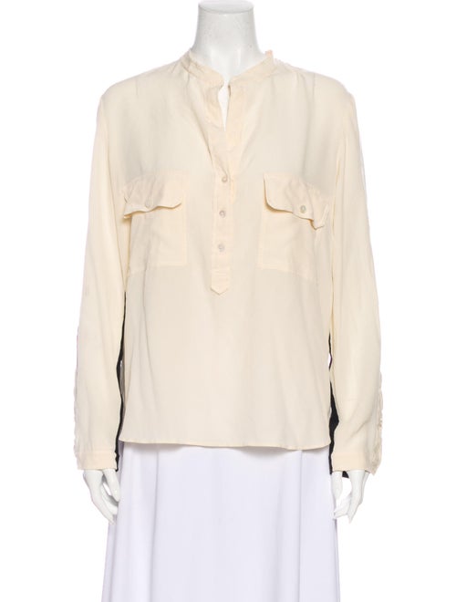 Stella McCartney Silk Long Sleeve Blouse