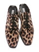Stella McCartney Elyse Platform Sneaker Mule Animal Print Oxfords