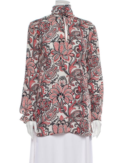 Stella McCartney Silk Printed Blouse White