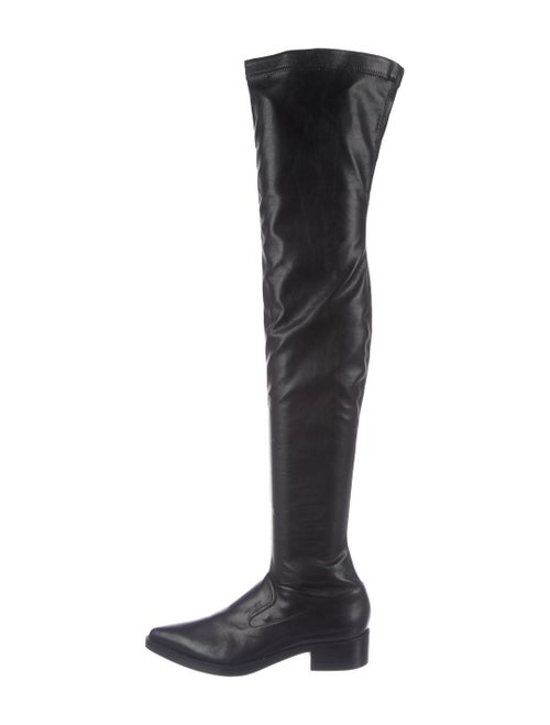 Stella McCartney Vegetarian Leather Boots Black