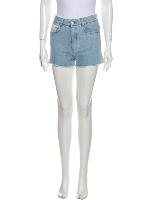 Stella McCartney Mini Shorts Blue