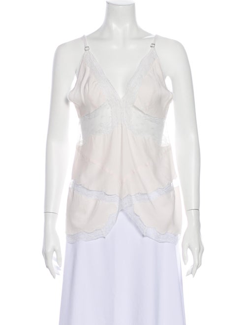 Stella McCartney 2004 Silk Blouse White
