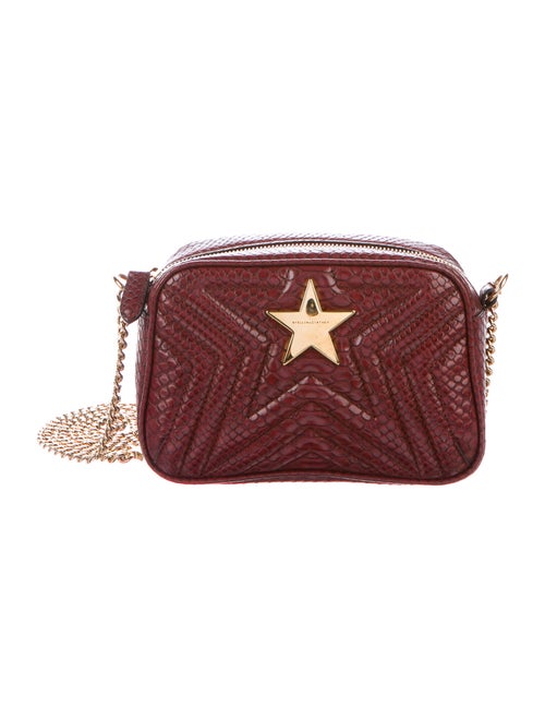 Stella McCartney Embossed Vegetarian Leather Cross
