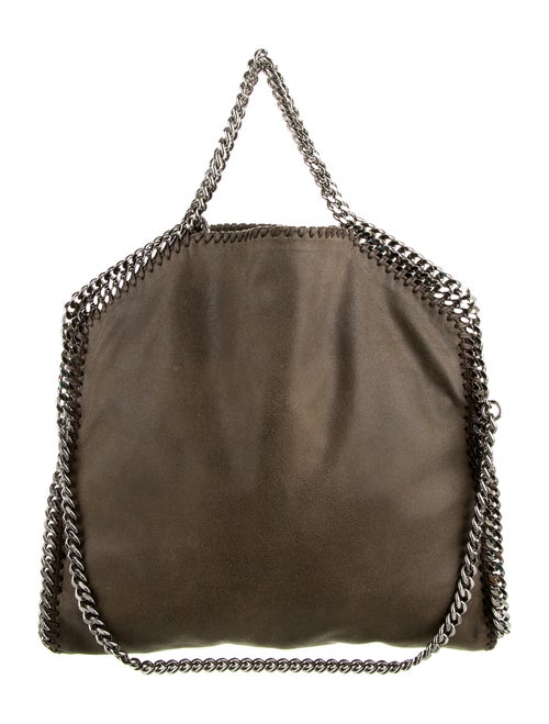 Stella McCartney Shaggy Deer Vegan Suede Handle Ba