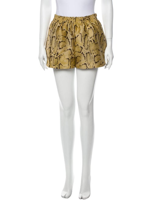 Stella McCartney Animal Print Mini Shorts