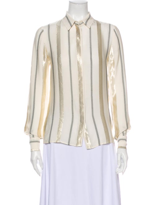 Stella McCartney Silk Striped Blouse