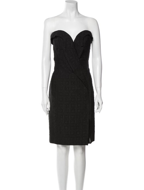 Stella McCartney Strapless Mini Dress Black