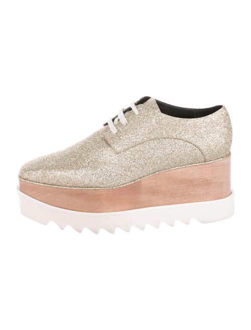 Stella McCartney Fuller Oxfords Gold