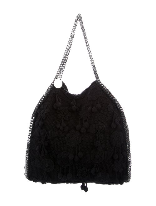 Stella McCartney Crochet Falabella Tote Black