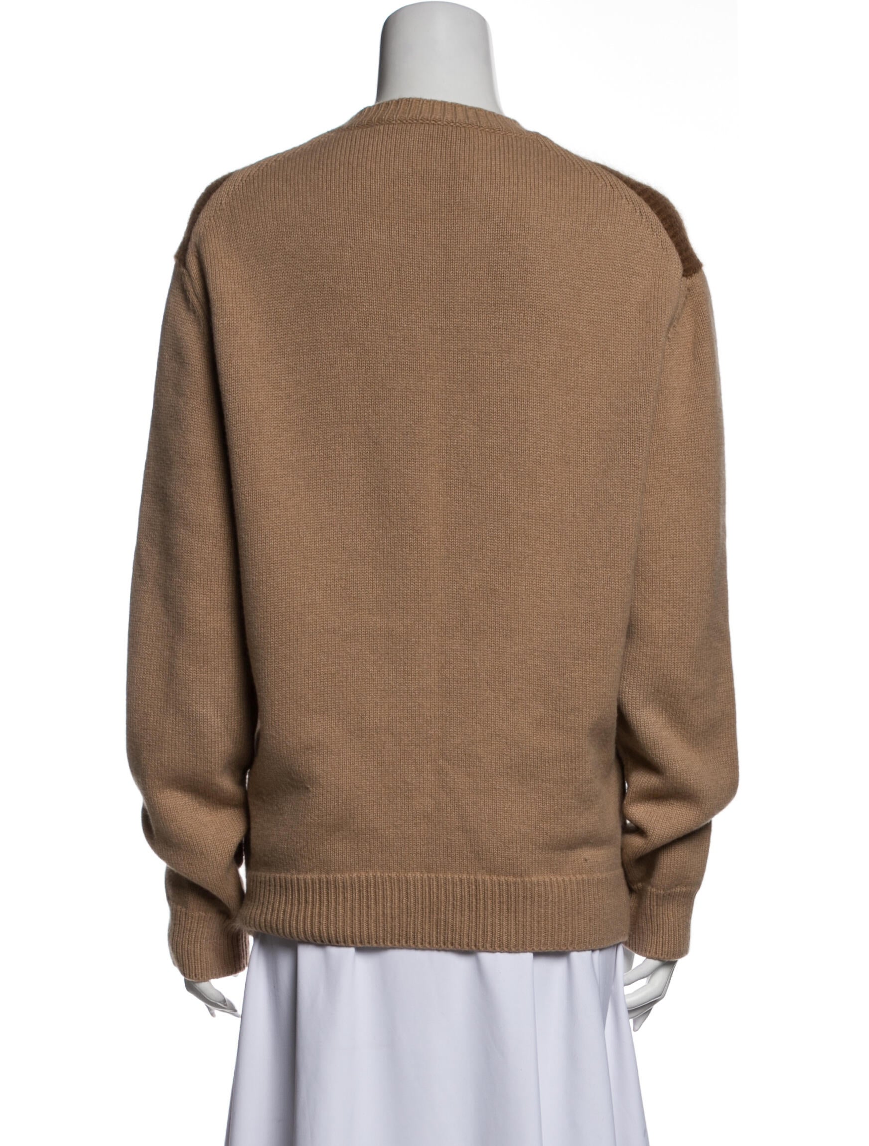 Stella McCartney Cashmere Crew Neck Sweater - Clothing - STL147312 | The RealReal