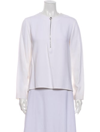Stella McCartney V-Neck Long Sleeve Top