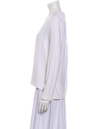 Stella McCartney V-Neck Long Sleeve Top