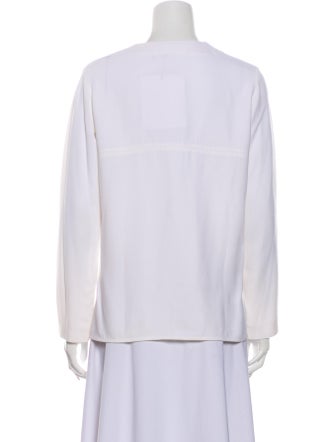 Stella McCartney V-Neck Long Sleeve Top