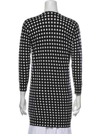 Stella McCartney Fleece Wool Animal Print Sweater