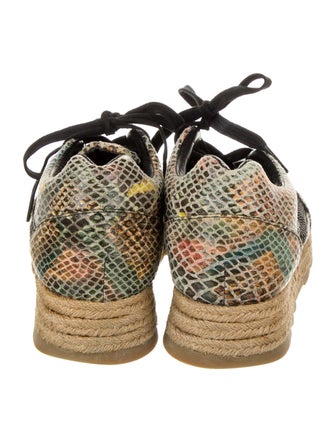 Stella McCartney Embossed Espadrille Sneakers