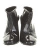 Stella McCartney Patent Leather Whipstitch Trim Boots