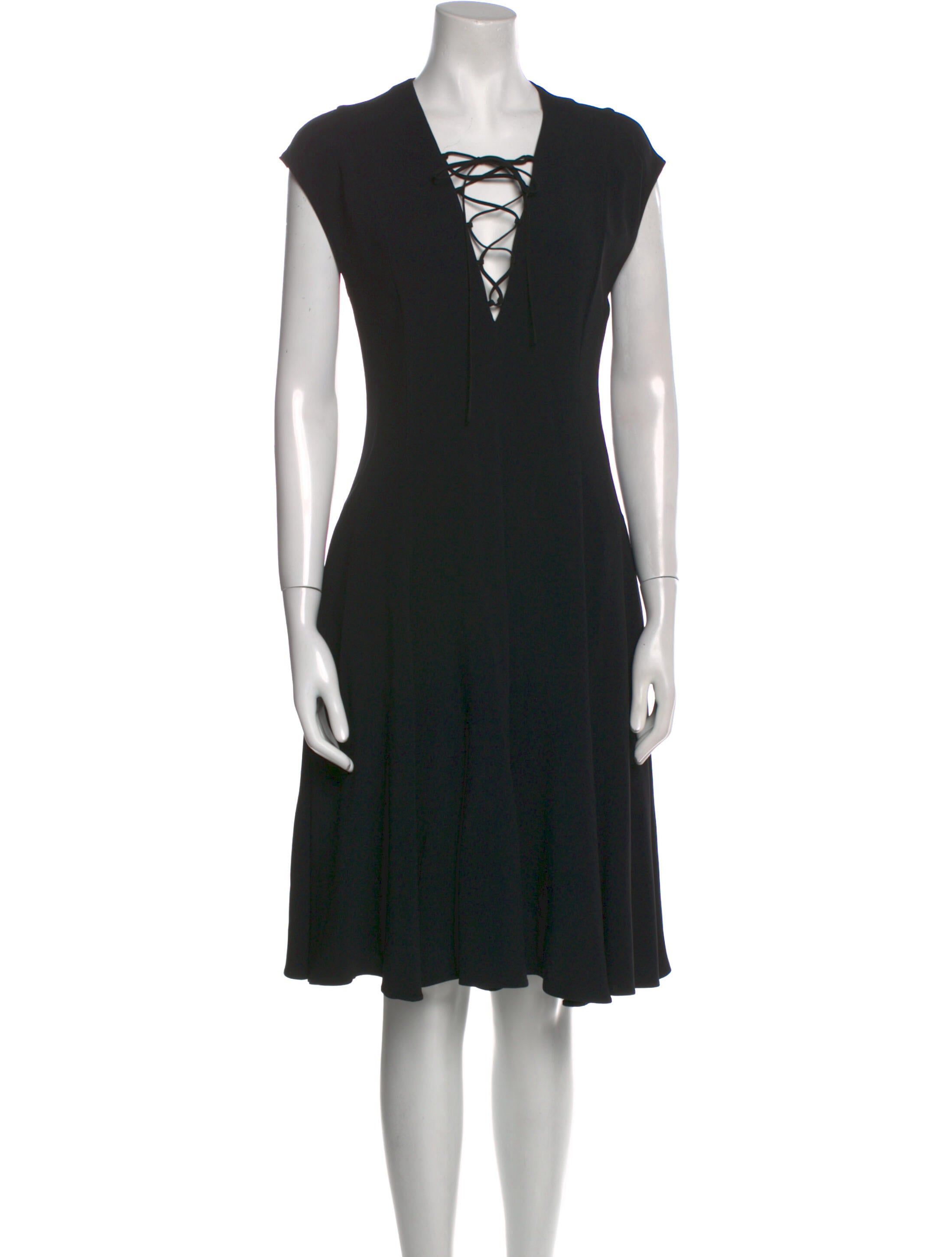 Stella McCartney V-Neck Knee-Length Dress