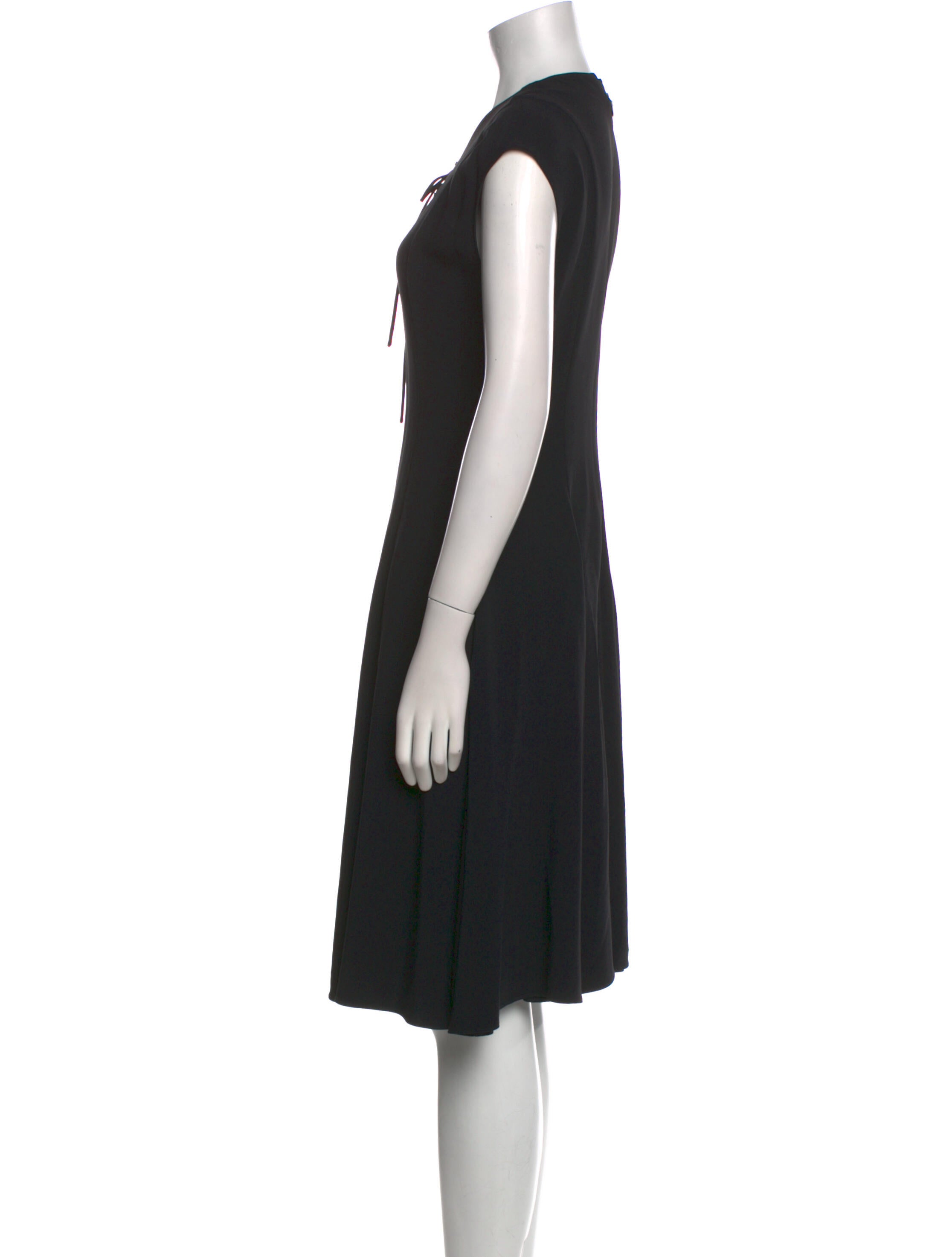 Stella McCartney V-Neck Knee-Length Dress