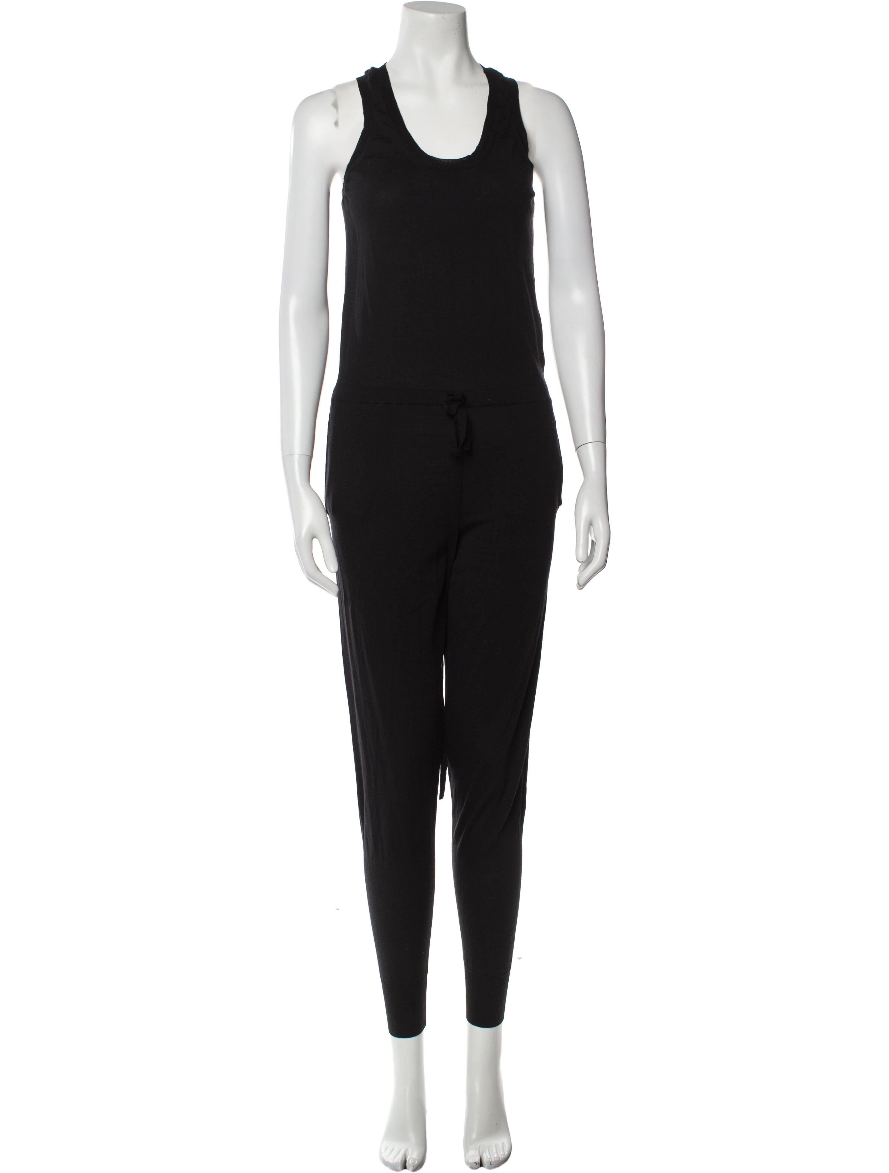 Stella McCartney Virgin Wool Scoop Neck Jumpsuit