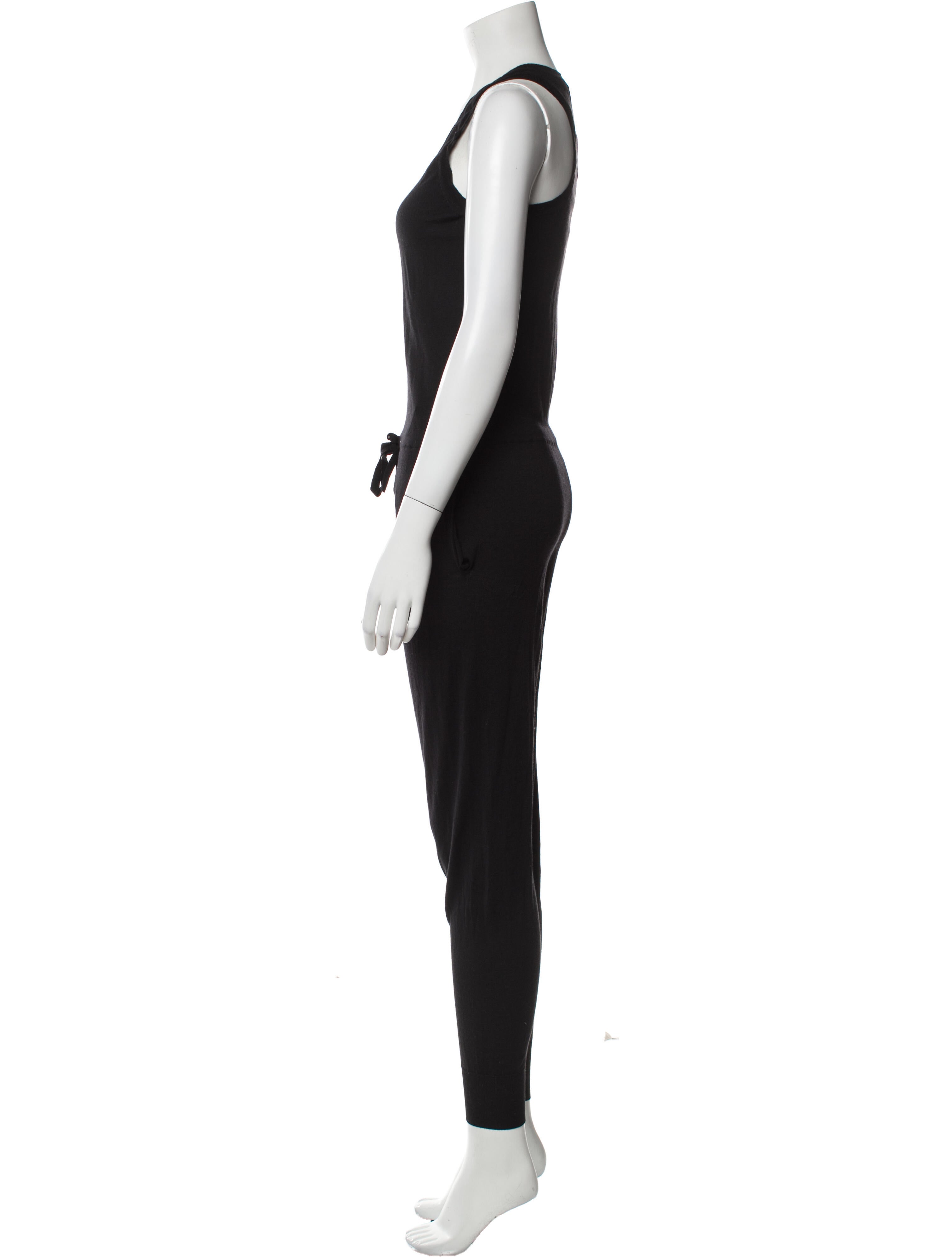 Stella McCartney Virgin Wool Scoop Neck Jumpsuit