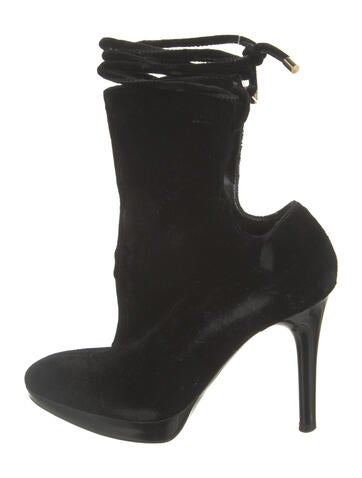 Stella McCartney Boots Velvet IT 35 | 5