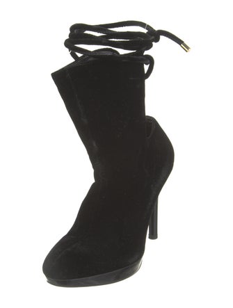 Stella McCartney Velvet Boots