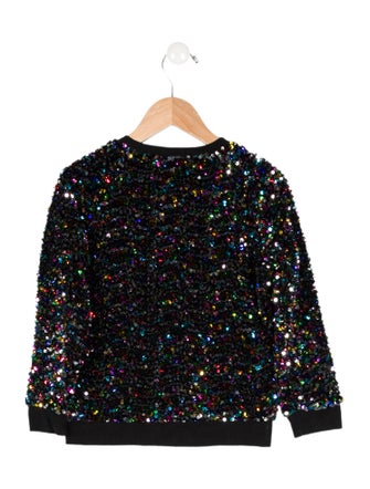 Stella McCartney Girls' Sequin Sweatshirt