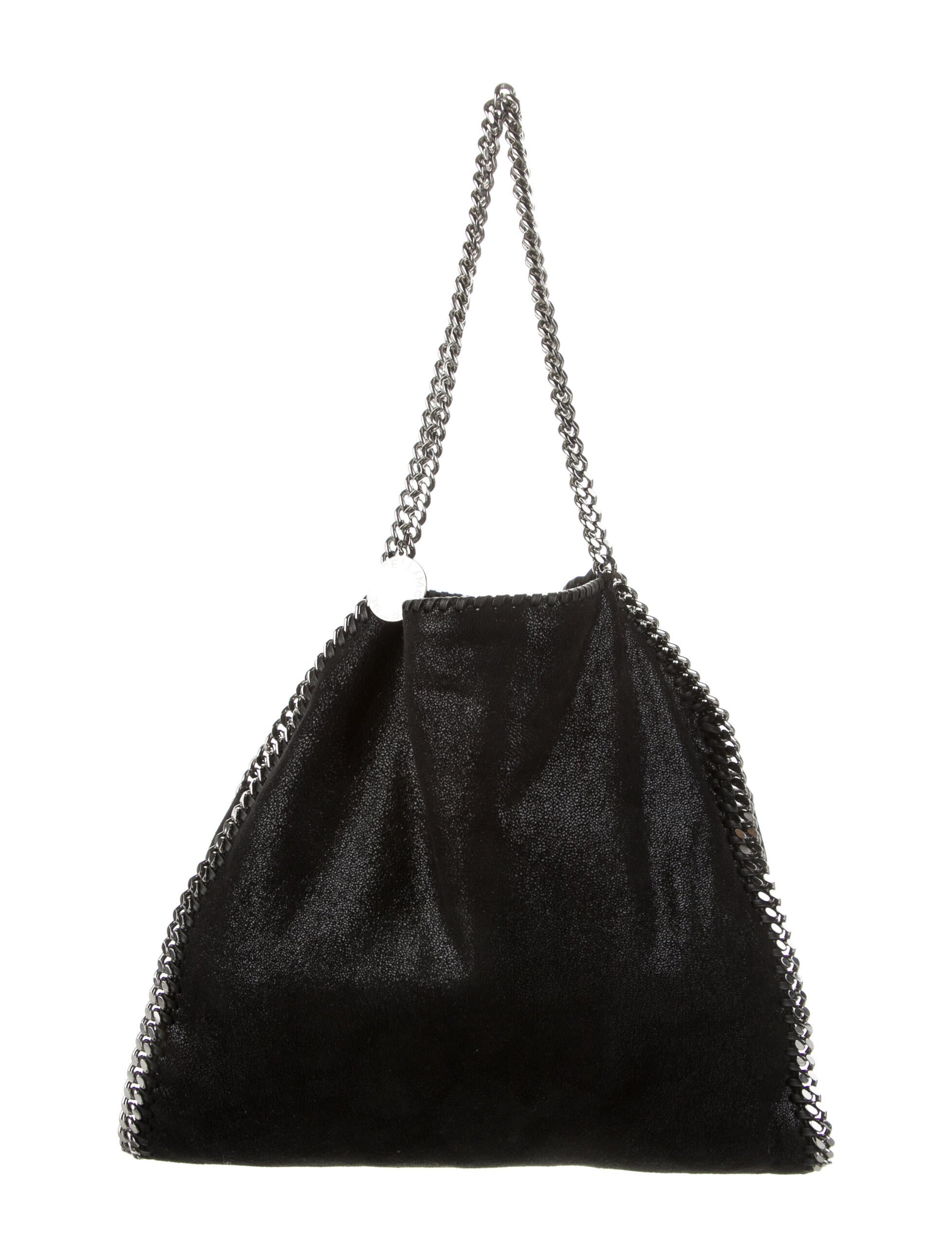 Stella McCartney Falabella Shoulder Bag Black Shoulder Bags, Handbags