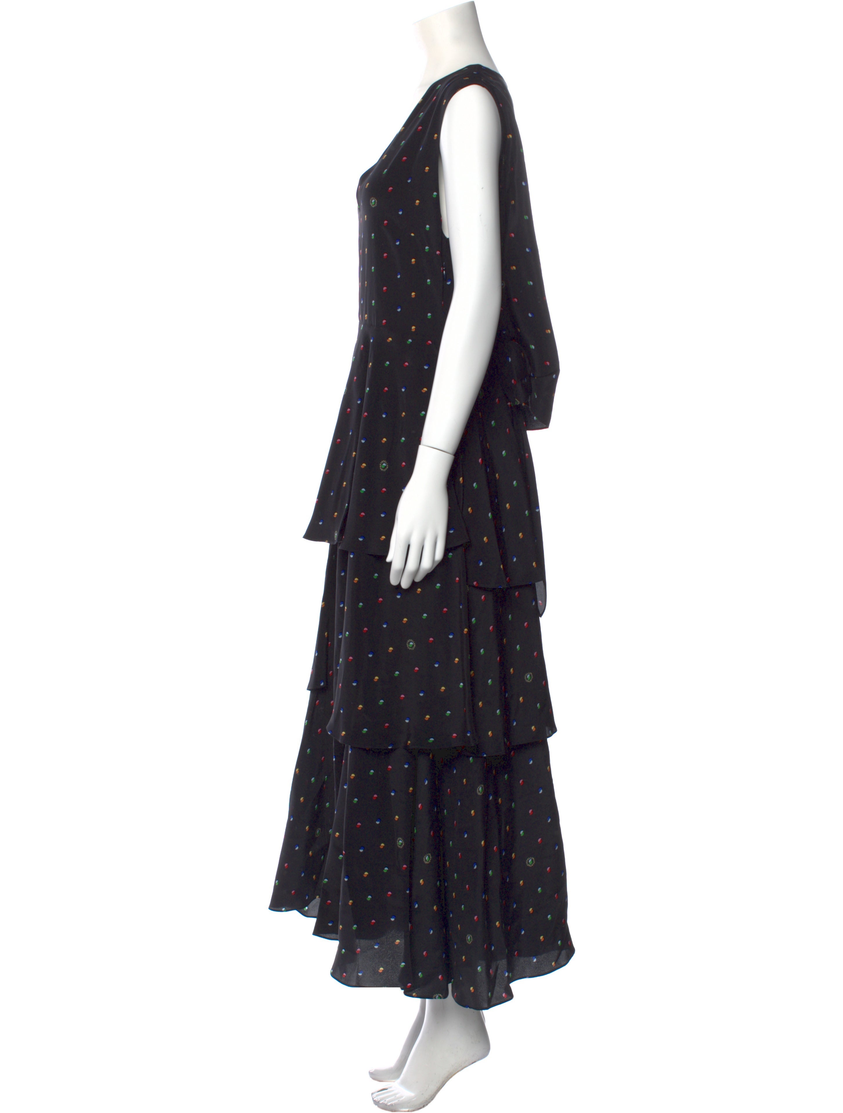 Stella McCartney Silk Long Dress