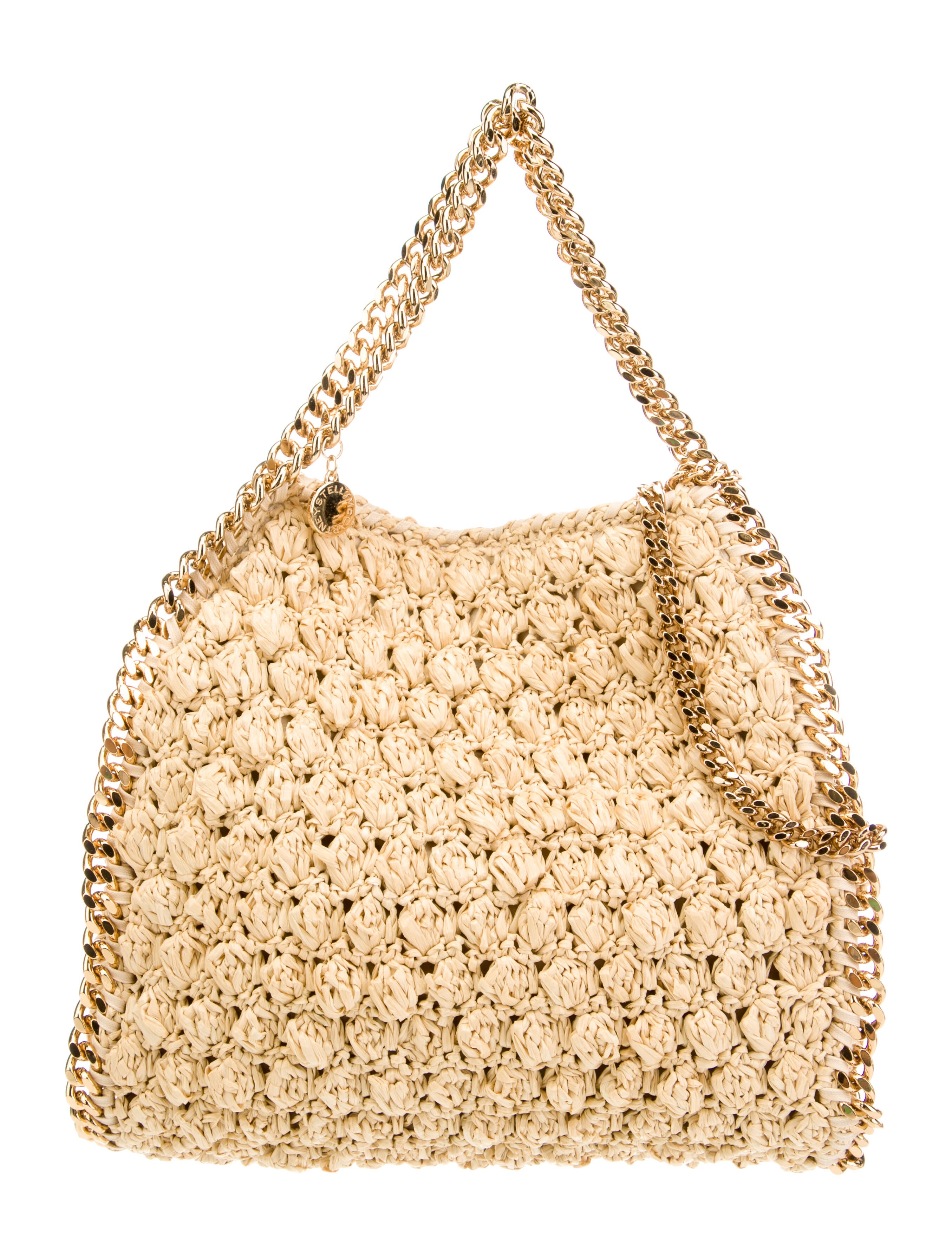 Ella Hand-Crocheted Popcorn Stitch Small Tote - Dark Cocoa