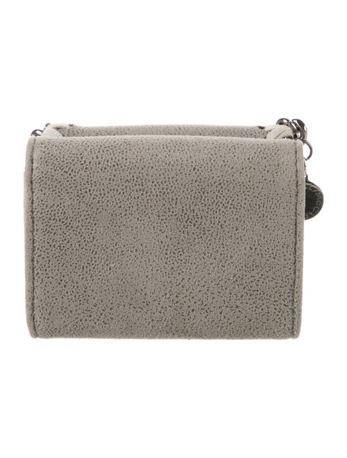 Stella McCartney Vegan Suede Compact Wallet