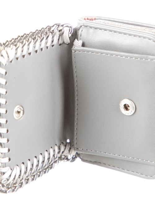 Stella McCartney Vegan Suede Compact Wallet