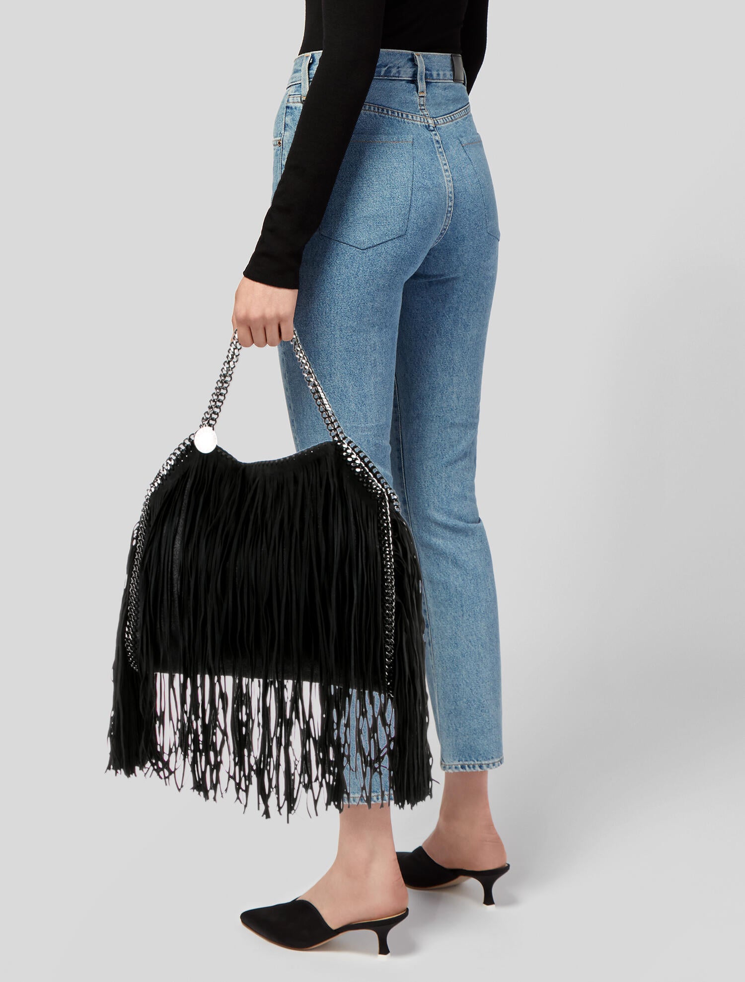 Stella Fringe Bag | Lime Green Suede - Made to Order