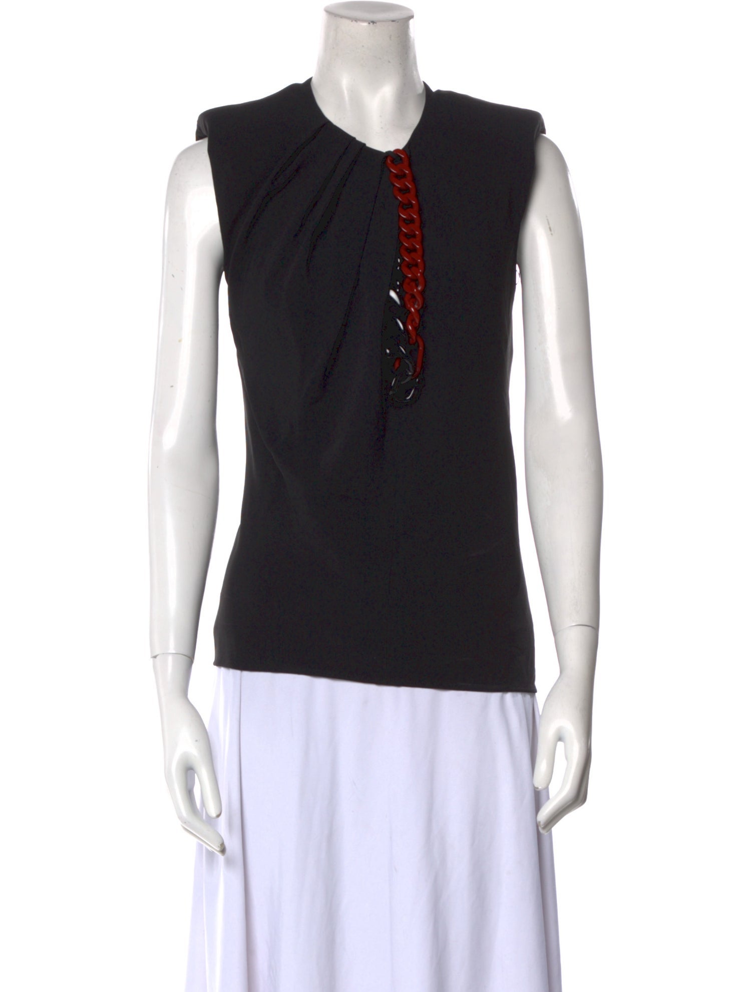 Stella McCartney Crew Neck Sleeveless Top