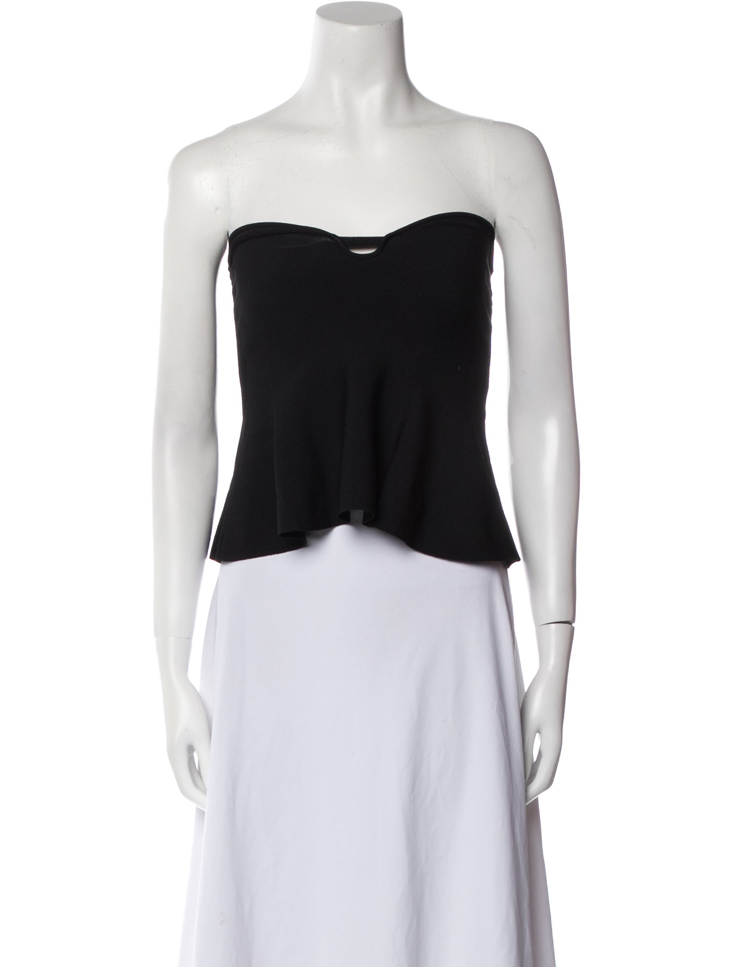 Stella McCartney Strapless Crop Top