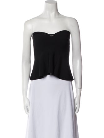 Stella McCartney Strapless Crop Top