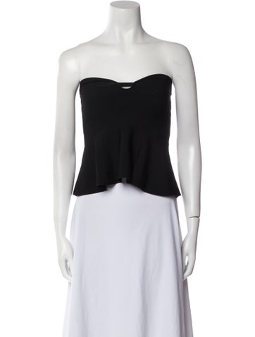 Stella McCartney Tops Strapless Crop Top Us2, It38 | XS