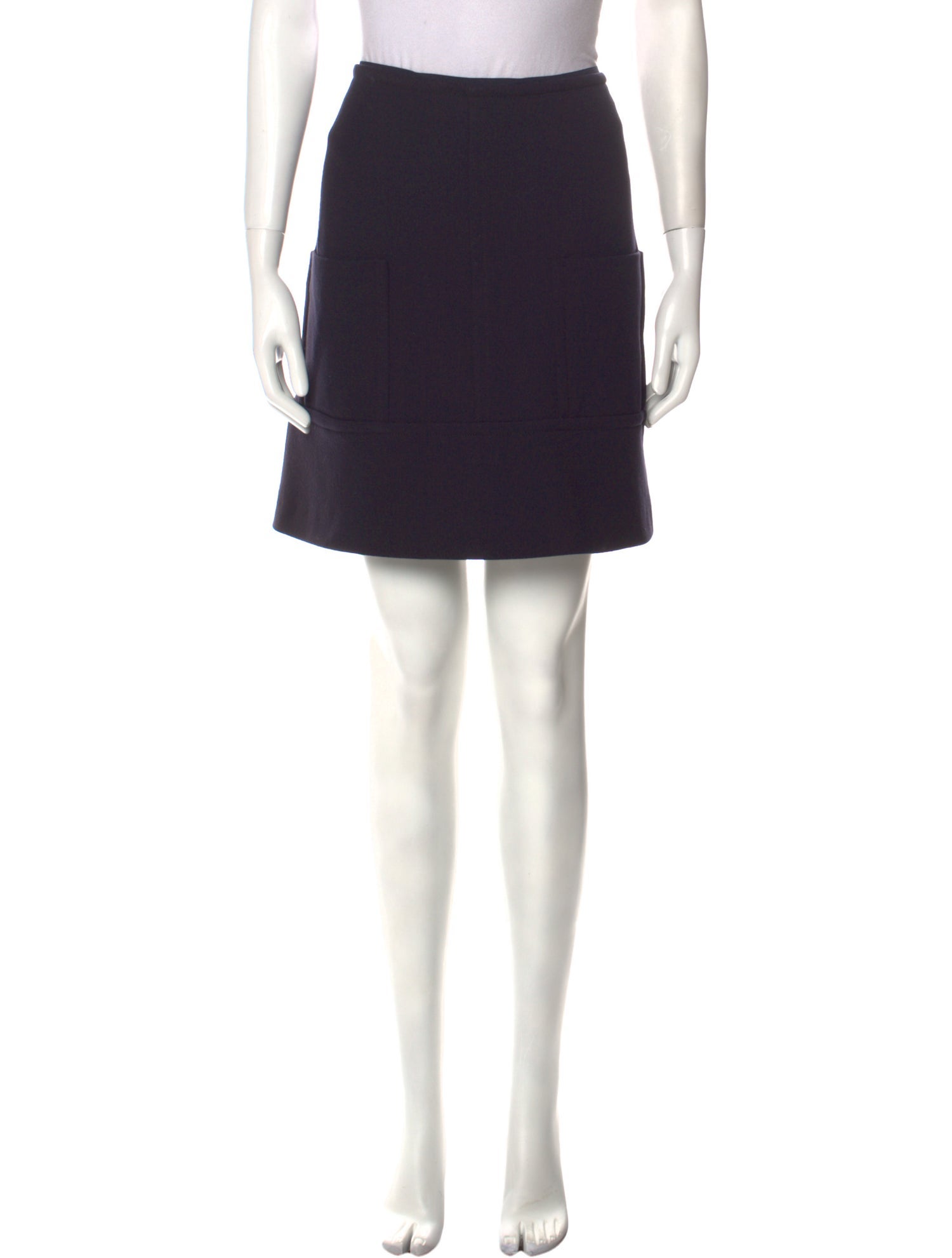 Stella McCartney Bicolor Polyester Mini Skirt main image 1