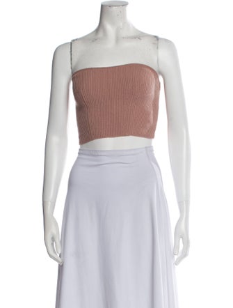 Stella McCartney Strapless Crop Top