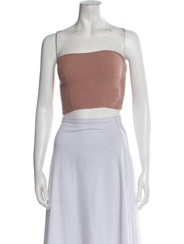 Stella McCartney Tops Strapless Crop Top Us0, It36 | XS