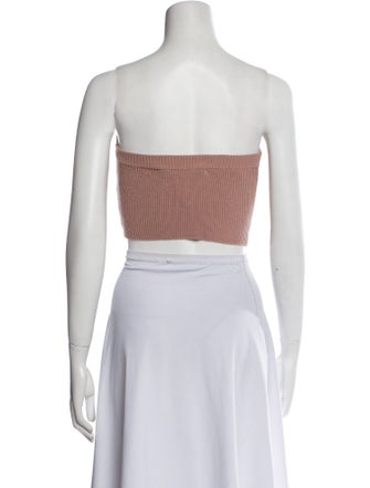 Stella McCartney Strapless Crop Top