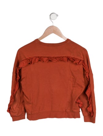 Stella McCartney Girls' Ruffle Sweatshirt
