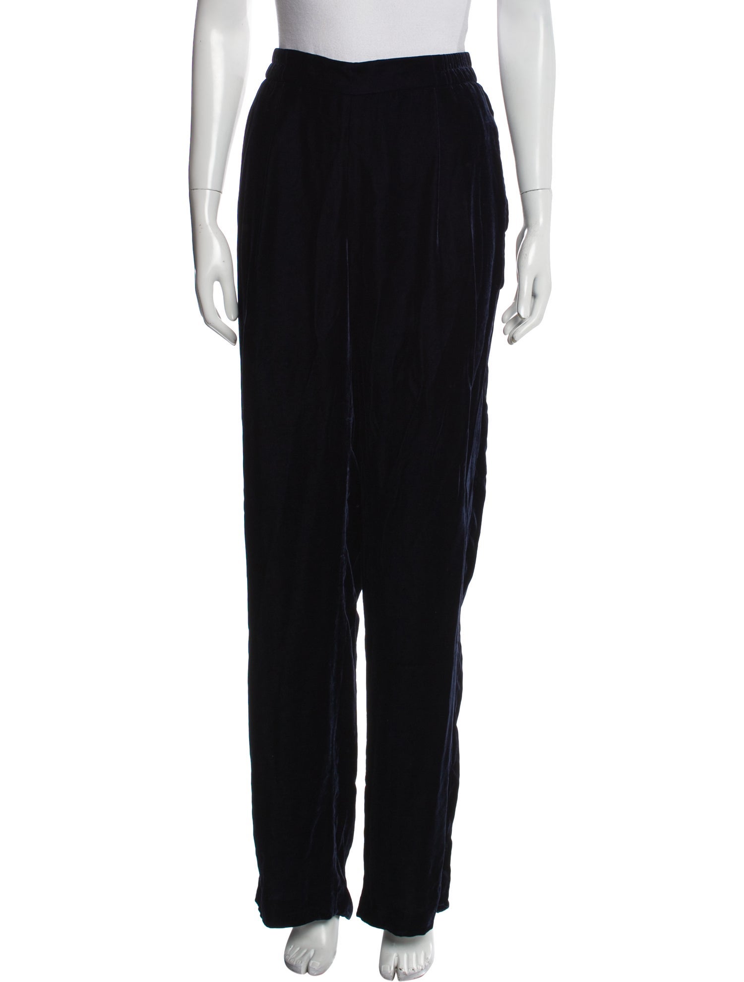 パンツ FORTE FORTE Women Straight Pants 13559MYPANTS8001 BLACK Forte Forte high-waisted wide-leg Trousers | Black | FARFETCH JO
